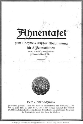 Der „Ariernachweis“ – einfach nur ein Relikt aus einer furchtbaren Zeit? Der bayerische Entwurf zu einem Integrationsgesetz weist erschreckende Ähnlichkeiten mit den Nürnberger Rassengesetzen von 1935 auf.