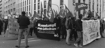 München 2016 – Demonstration gegen das bayerische „Integrationsgesetz“