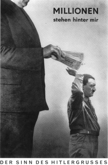 Arbeiter-Illustrierte Zeitung AIZ Nr. 42, 1932 Montage von John Heartfield