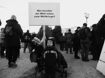 Bilder von der LL-Demonstration am 11.1.2009