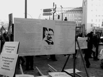 Bilder von der LL-Demonstration am 11.1.2009