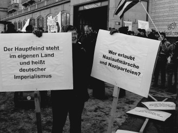 Bilder von der LL-Demonstration am 11.1.2009