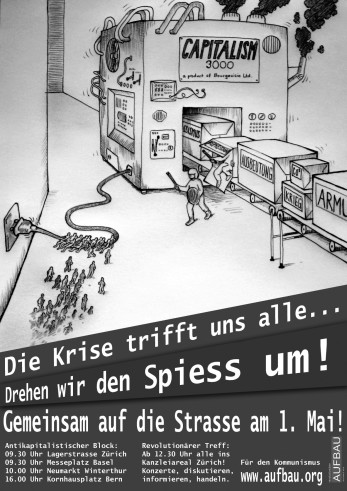 Von der Website des „Revolutionären Aufbaus Schweiz“: www.aufbau.org